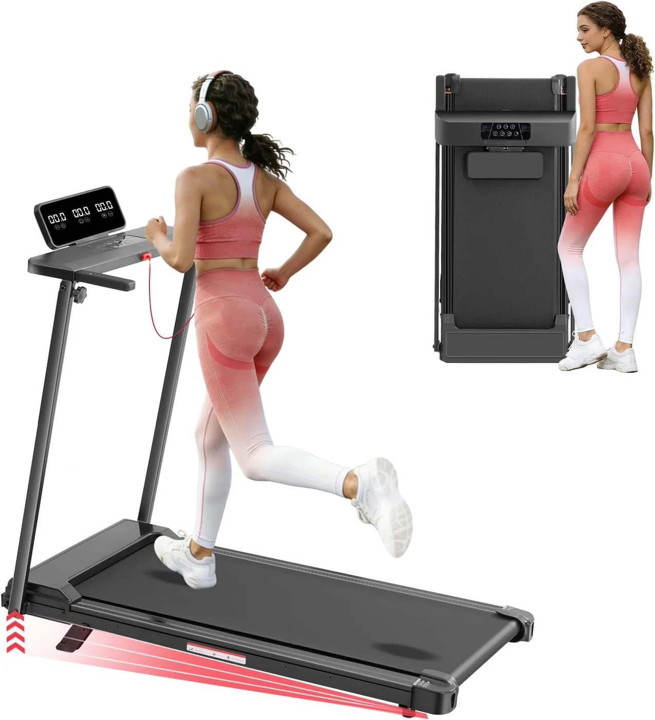 Kassadin 380AM treadmill in black